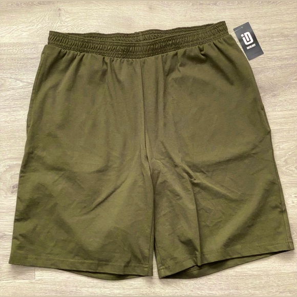Ideology Mens Knit Athletic Lounge Shorts w Pockets Native Green Size Large - Picture 1 of 4
